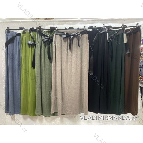 Langarmkleid mit Anhänger Damen Oversized (3XL / 4XL ONE SIZE) ITALIAN FASHION IMWQ2115022