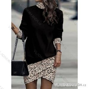 Damen-Langarmkleid (S/M EINHEITSGRÖSSE) ITALIAN FASHION IMD23802