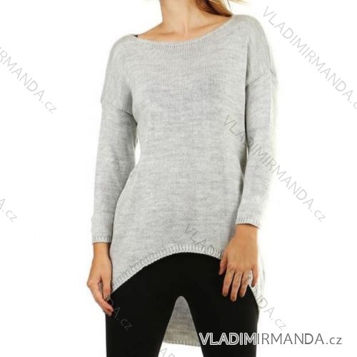Damen-Pullover mit langen Ärmeln in Übergröße (XL/2XL Einheitsgröße) ITALIAN FASHION IMC23451