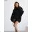Strickpullover dünner Rollkragen Langarm Damen (L / XL ONE SIZE) ITALIAN FASHION IMD211110