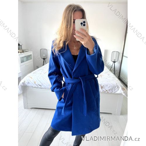 Flauschiger Damenmantel (S/M EINHEITSGRÖSSE) ITALIAN FASHION IM723050