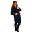 Langärmeliges Strickkleid für Damen mit Gürtel (42,44,46,48,50) POLISH FASHION PMWHB23005