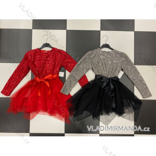 Mit Kapuze langärmliges mit Kapuze Kleid (uni s / m) IM2191956