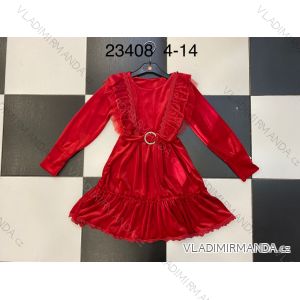 Mit Kapuze langärmliges mit Kapuze Kleid (uni s / m) IM2191956