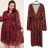 Kurzärmliges Damenkleid in Übergröße (3XL/4XL ONE SIZE) ITALIAN FASHION IMWT23201