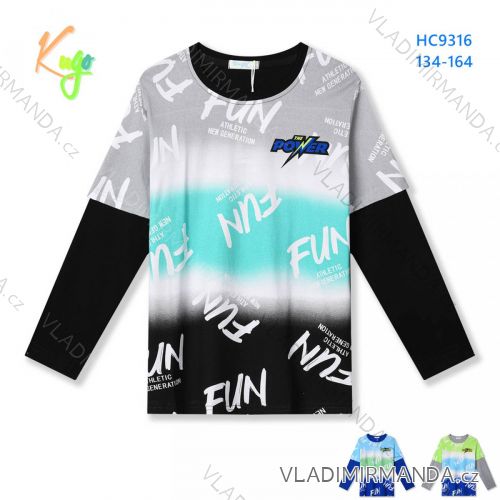 Jungen Langarmshirt (134-164) KUGO HC0721