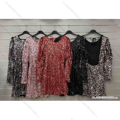 Sommerkleid Carmen aus Musselin für Damen (Einheitsgröße S/M) ITALIAN FASHION IMWE231506