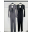 Langes Chiffon-Kurzarmkleid für Damen (S/M ONE SIZE) ITALIAN FASHION IMWGS231048