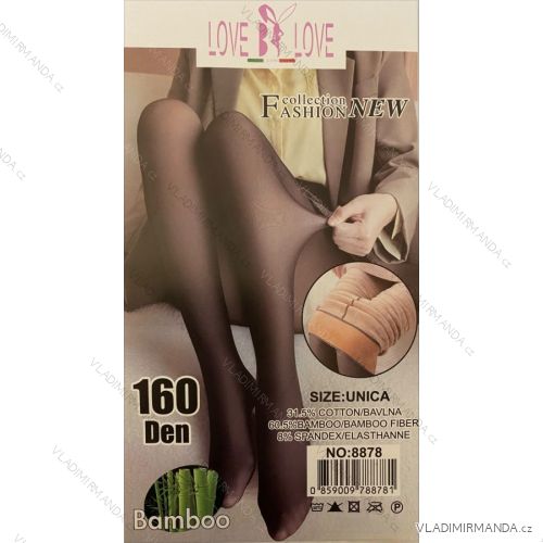 Lange Bambus 160 DEN Damenstrumpfhose Leggings (S/M) TURKISH FASHION TMWL238878