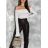 Langes, dehnbares, ärmelloses Sommerkleid für Damen (S / M / L ONE SIZE) ITALIAN FASHION IMWC222492