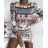 Damen Elegantes Kurzes Langarmkleid (S / M ONE SIZE) ITALIAN FASHION IMWC217235