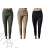 Leggings lange isolierte Damenjeans (S/M,M/L,L/XL)) TURKISH FASHION DDS23A533V Kamelbraun S/M
