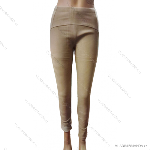 Leggings lange isolierte Damenjeans (S/M,M/L,L/XL)) TURKISH FASHION DDS23A533V Kamelbraun S/M