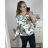 Langarm-Tunika für Damen in Übergröße (3XL/4XL/5XL Einheitsgröße) ITALIAN FASHION IM423CALIFORNIA