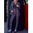 Set elegante Jacke Langarm und Hose Damen (S / M ONE SIZE) ITALIAN FASHION IMM211392