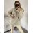 Langarm-Rollkragenpullover für Damen (S/M/L/XL/2XL ONE SIZE) ITALIAN FASHION IM422943 -   grau,   XL/2XL