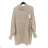 Langarm-Rollkragenpullover für Damen (S/M/L/XL/2XL ONE SIZE) ITALIAN FASHION IM422943 -   grau,   XL/2XL