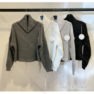 Langes Chiffon-Kurzarmkleid für Damen (S/M ONE SIZE) ITALIAN FASHION IMWGS231048