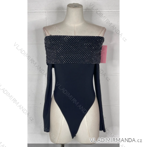 Langarm-Body für Damen (Einheitsgröße S/M) ITALIAN FASHION IMPBB23A12495