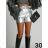 Damen Kunstleder Shorts (SML) ITALIAN FASHION IMM22MS13079