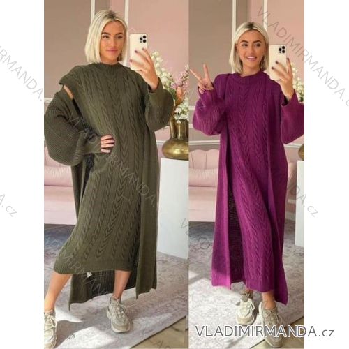 Damen-Langarm-Lederjacke (S-XL) ITALIAN FASHION IMM23MS228058