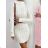 Damen-Langarm-Lederjacke (S-XL) ITALIAN FASHION IMM23MS228058
