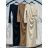 Elegantes Damenkleid mit langen Ärmeln (Einheitsgröße S/M) ITALIAN FASHION IMM23M6062