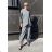 Elegantes langärmliges Kleid mit Gürtel für Damen (Einheitsgröße S/M) ITALIAN FASHION IMM23UN6139