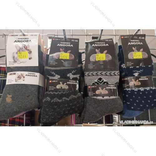 Warme Damensocken aus Thermo-Angorawolle (35-38,39-42) LOOKEN LOK23AG2095
