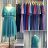 Langes, langärmliges Partykleid für Damen (Einheitsgröße S/M) ITALIAN FASHION IMM23056