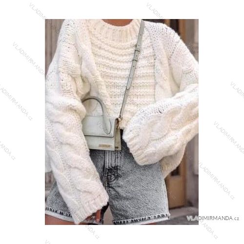 Damen Langarm Pullover (S / M ONE SIZE) ITALIAN FASHION IMM219072