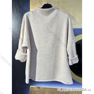 Damen-Strickpullover mit langen Ärmeln (Einheitsgröße S/M) ITALIAN FASHION IMM22FD9073