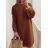 Damen-Langarm-Lederjacke (S-XL) ITALIAN FASHION IMM23MS228058