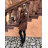 Langarmmantel für Damen (S/M EINHEITSGRÖSSE) ITALIAN FASHION IMPGM235272 béžová S/M