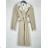 Damen-Mantel aus Kunstleder mit langen Ärmeln (Einheitsgröße S/M) ITALIAN FASHION IMPBB234483z