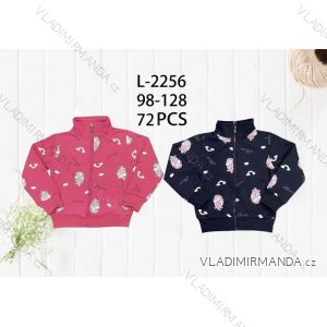 Kinder-Fleece-Sweatshirt mit Reißverschluss für Mädchen (98-128) SEASON SEZ22X2315