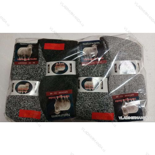 Herrensocken aus Wolle (39-42,43-46) LOK23WOLLE