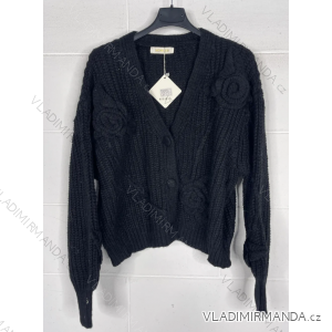 Damen-Strickpullover mit langen Ärmeln (Einheitsgröße S/M) ITALIAN FASHION IMPBB23J23665