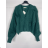 Damen-Strickpullover mit langen Ärmeln (Einheitsgröße S/M) ITALIAN FASHION IMPBB23J23665
