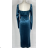 Elegantes gestricktes Langarmkleid für Damen (Einheitsgröße S/M) ITALIAN FASHION IMPBB22Y22990
