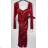Elegantes gestricktes Langarmkleid für Damen (Einheitsgröße S/M) ITALIAN FASHION IMPBB22Y22990
