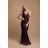 Langes, dehnbares, ärmelloses Sommerkleid für Damen (S / M / L ONE SIZE) ITALIAN FASHION IMWC222492