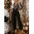 Langer, eleganter, ärmelloser Damen-Overall (Einheitsgröße S/M) ITALIAN FASHION IMWGS231166