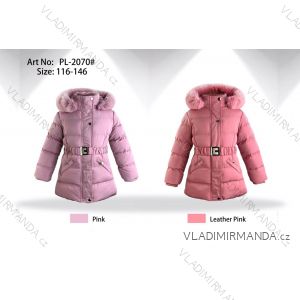 Winterjacke mit Kapuze für Kinder, Jugendliche, Mädchen (4-12 Jahre) ACTIVE SPORTS ACT23PL-2071