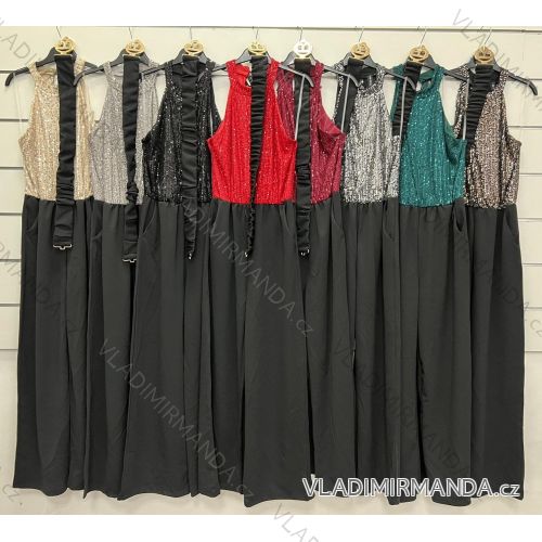 Kleid mit 3/4 Ärmeltasche für Damen (uni sl) ITALIAN Fashion IMWD20527