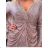 Kleid mit Knöpfen und geknöpften Damen (uni s-m) ITALIAN FASHION IM2203948