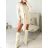 Damen Elegantes Kurzes Langarmkleid (S / M ONE SIZE) ITALIAN FASHION IMWC217235