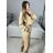 Set aus langärmligem Trainingsanzug und Kapuzenpullover für Damen (Einheitsgröße S/M) ITALIAN FASHION IMPLP2335890016 schwarz S/M