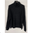 Langärmliger Rollkragenpullover für Damen (S/M EINHEITSGRÖSSE) ITALIAN FASHION IMPBB23M9823