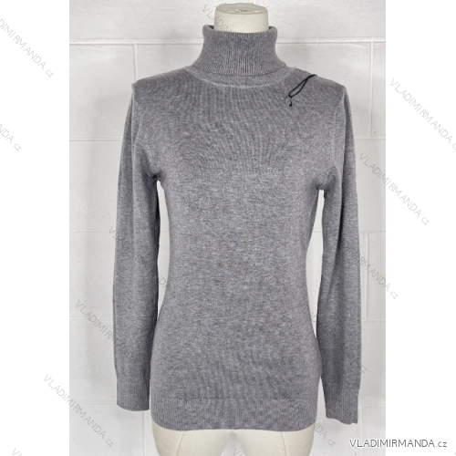 Langarm-Rollkragenpullover für Damen (S/M EINHEITSGRÖSSE) ITALIAN FASHION IMPBB23Z5010